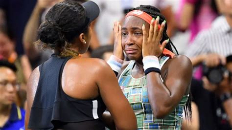 Coco Gauff, il commovente gesto dopo l'infortunio di Naomi.